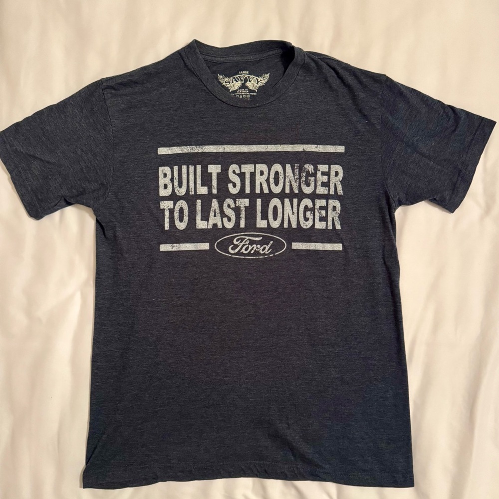 Men’s Ford distressed tshirt